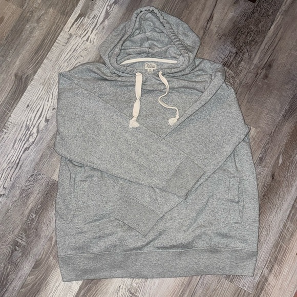 J.Crew XXL grey vintage cloud fleece hoodie - Picture 1 of 5